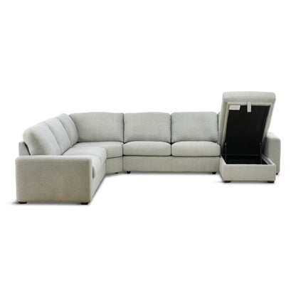 Forbes 5-Piece Sleeper Sectional