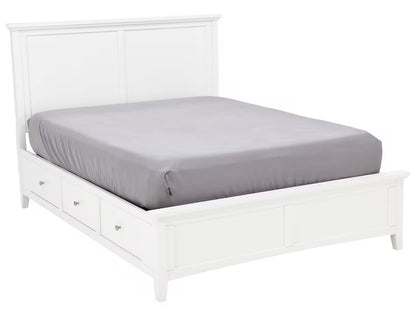 Oakley King Storage Bed White