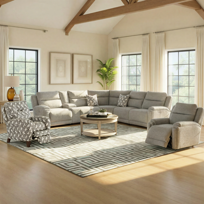 Davenport 6-Piece Power Reclining Sectional