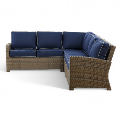 Cabo 4-Piece Outdoor Patio Sectional