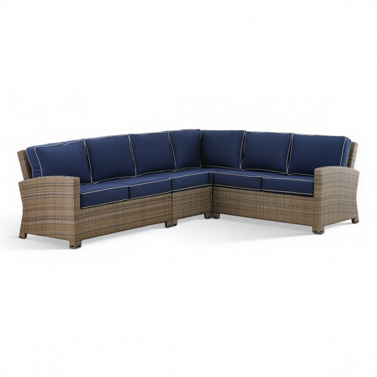 Cabo 4-Piece Outdoor Patio Sectional