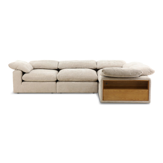 Lela 4-Piece Sectional with Storage Right-Facing