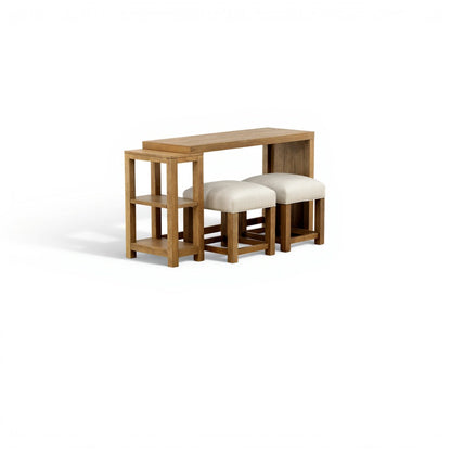 Carson Console Table with 2 Stools