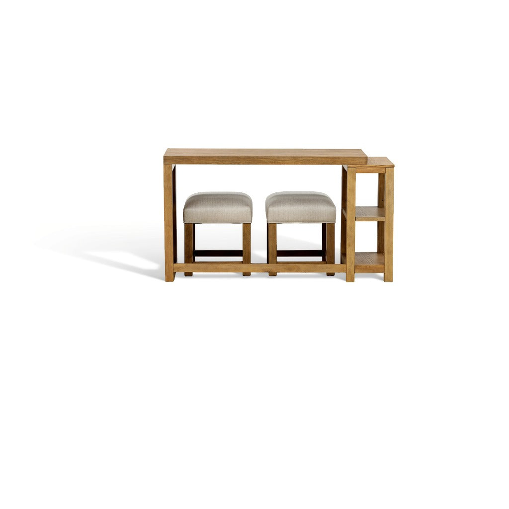Carson Console Table with 2 Stools