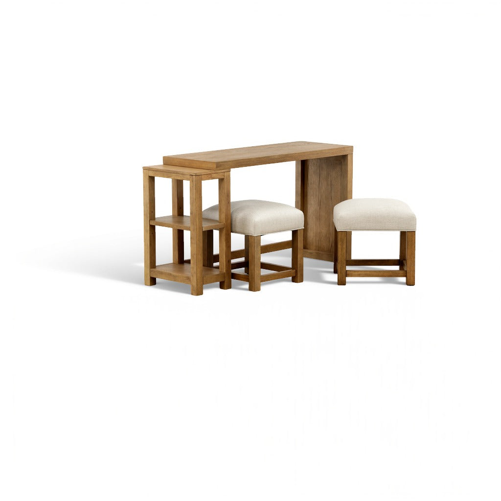 Carson Console Table with 2 Stools