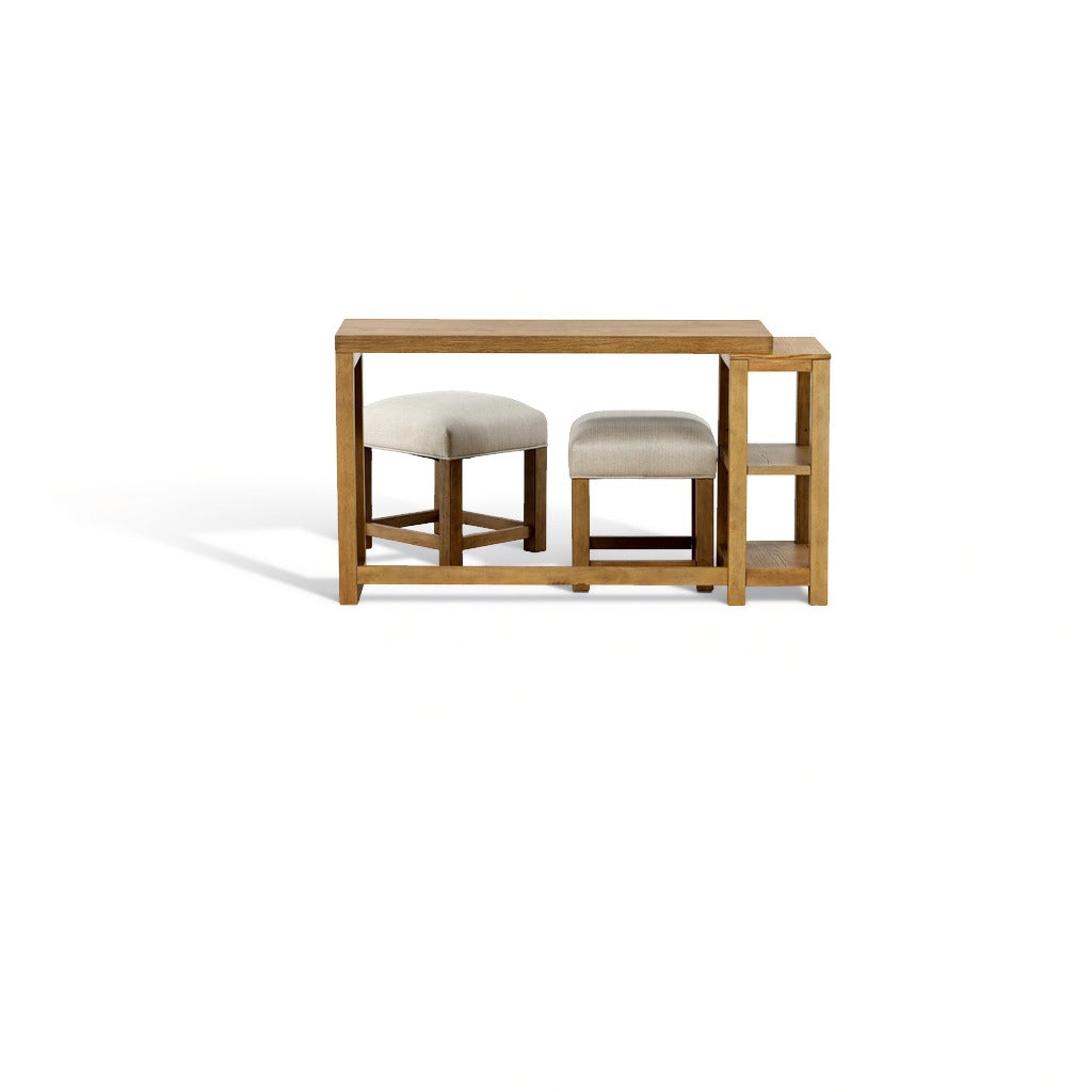 Carson Console Table with 2 Stools