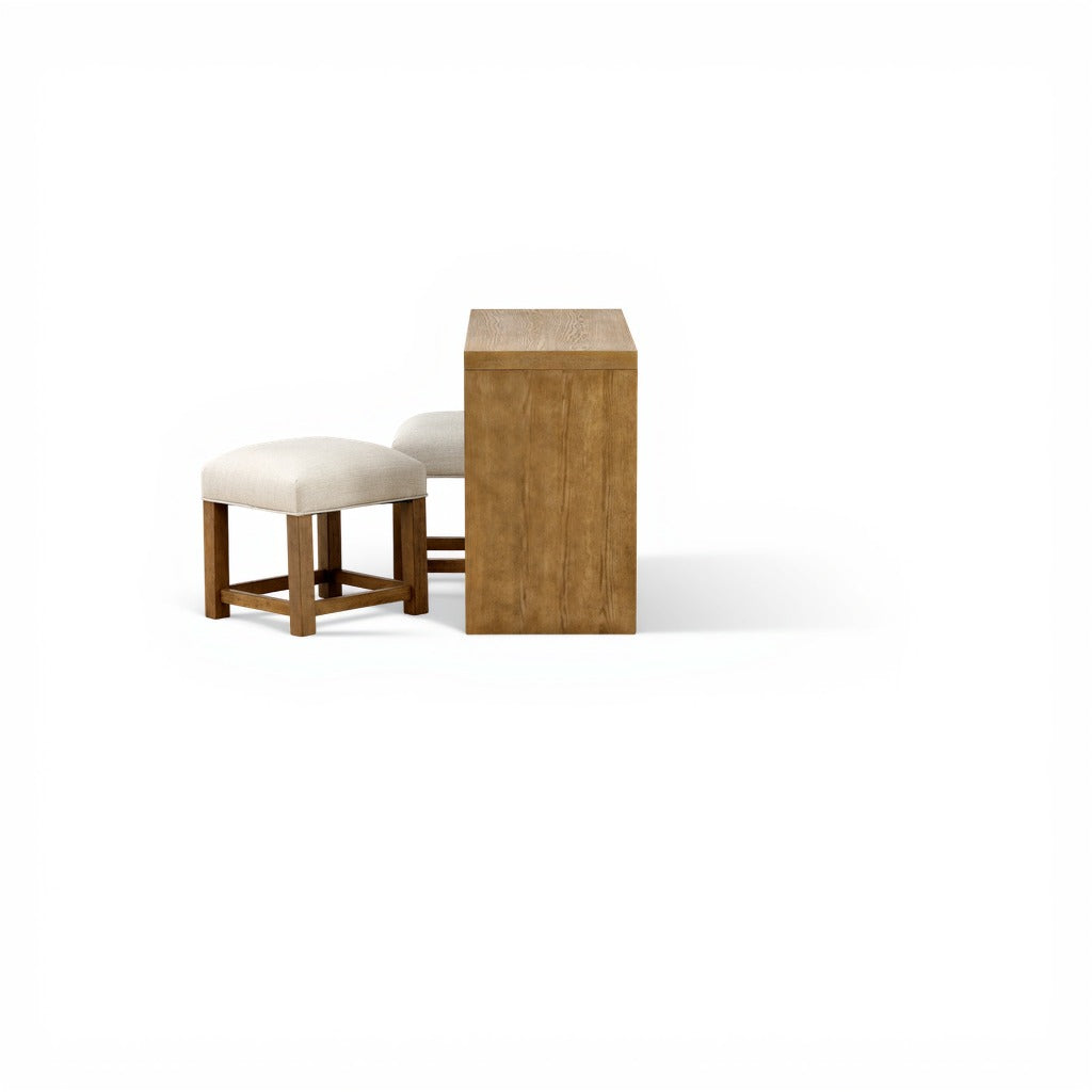 Carson Console Table with 2 Stools
