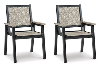 MOUNT VALLEY Arm Chair (Set of 2)