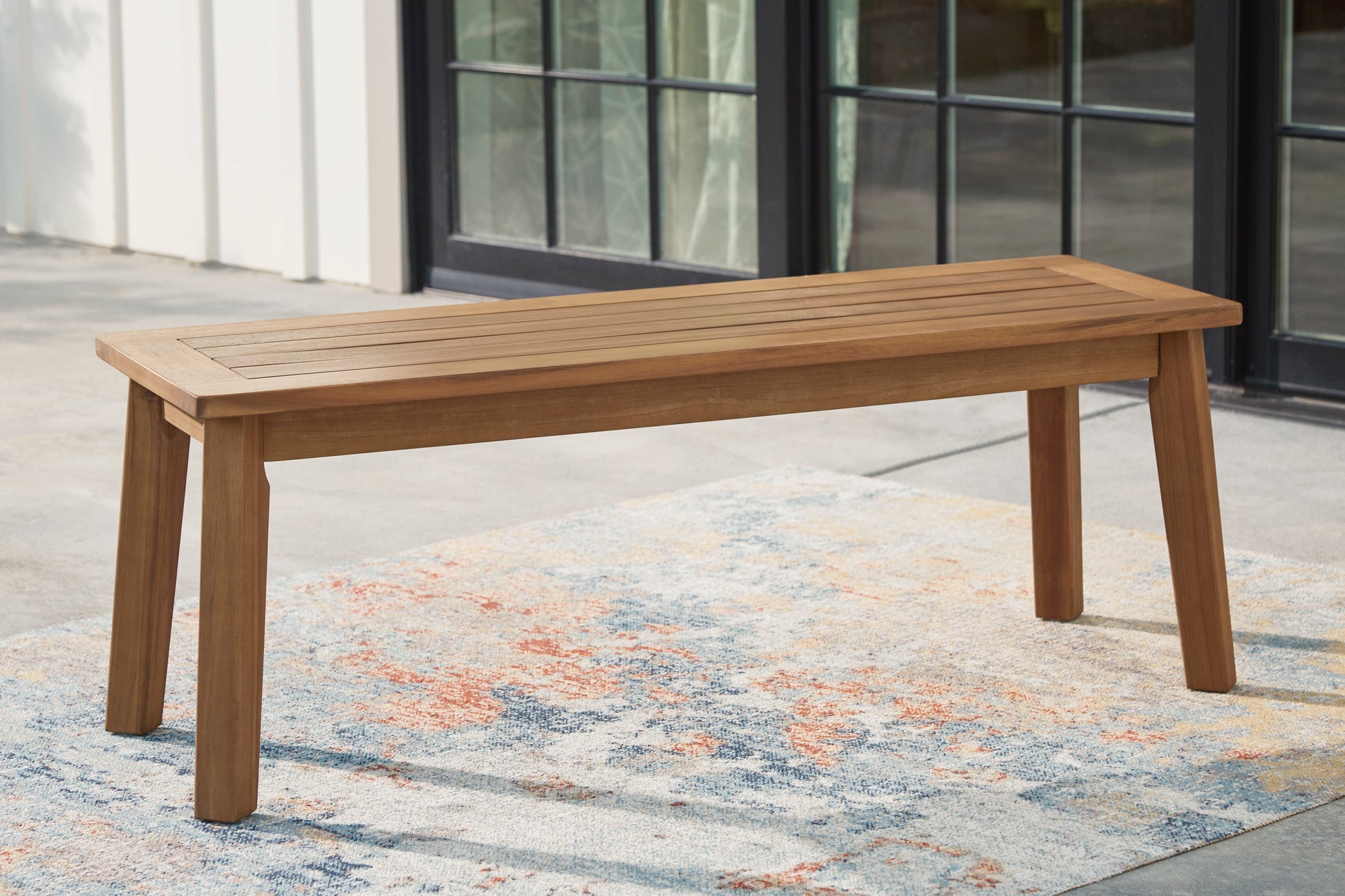 Ashley Janiyah Outdoor Patio Dining Bench