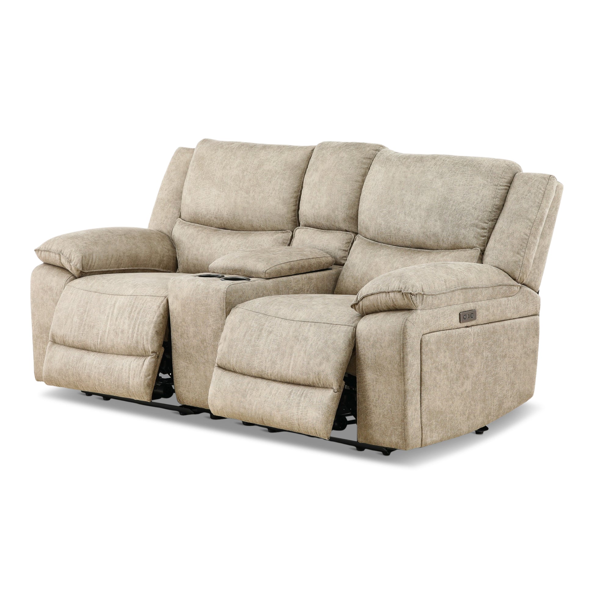 Lincoln 3-Piece Reclining Console Loveseat