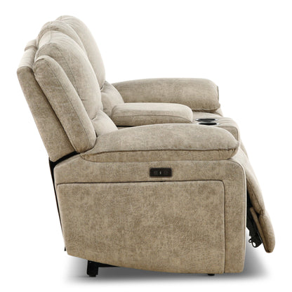 Lincoln 3-Piece Reclining Console Loveseat