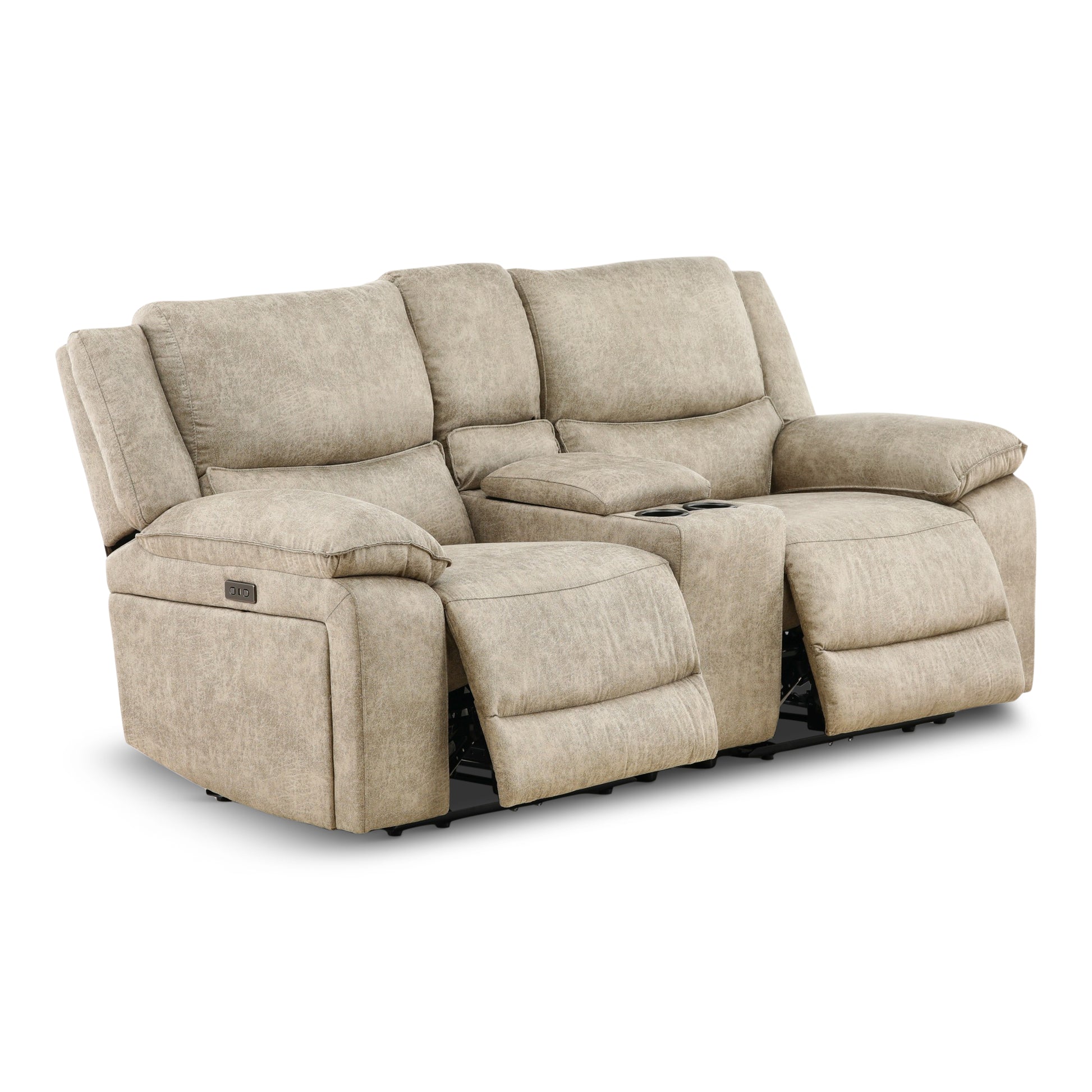 Lincoln 3-Piece Reclining Console Loveseat