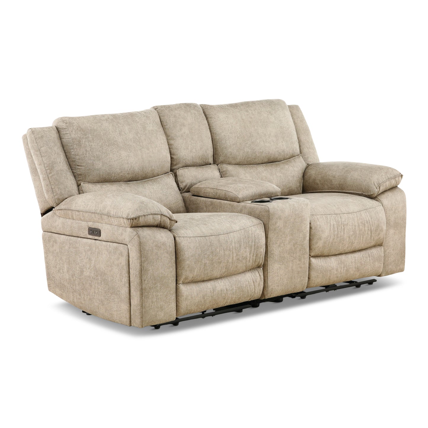 Lincoln 3-Piece Reclining Console Loveseat
