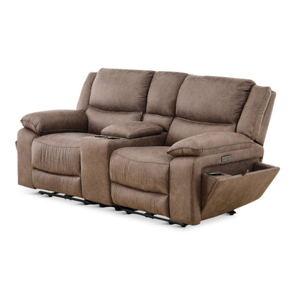 Lincoln 3-Piece Reclining Console Loveseat