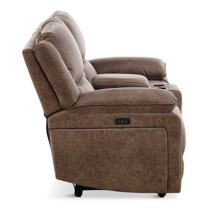 Lincoln 3-Piece Reclining Console Loveseat