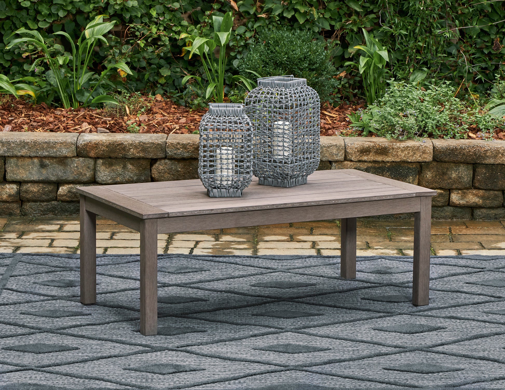 Ashley Hillside Barn Outdoor Coffee Table