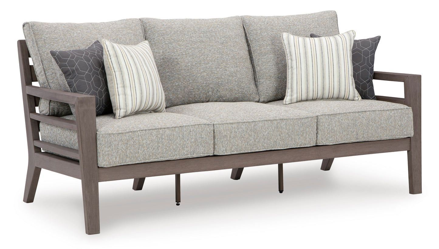 Ashley Hillside Barn Outdoor Patio Sofa with Cushion