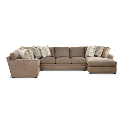 Orin 3-Piece Sectional w Right Arm-Facing Chaise