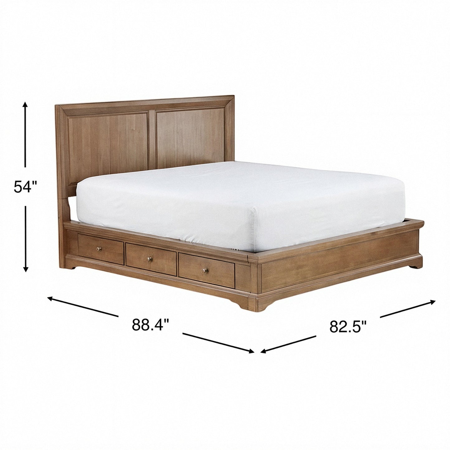 Georgetown 1 Sided Storage Bed