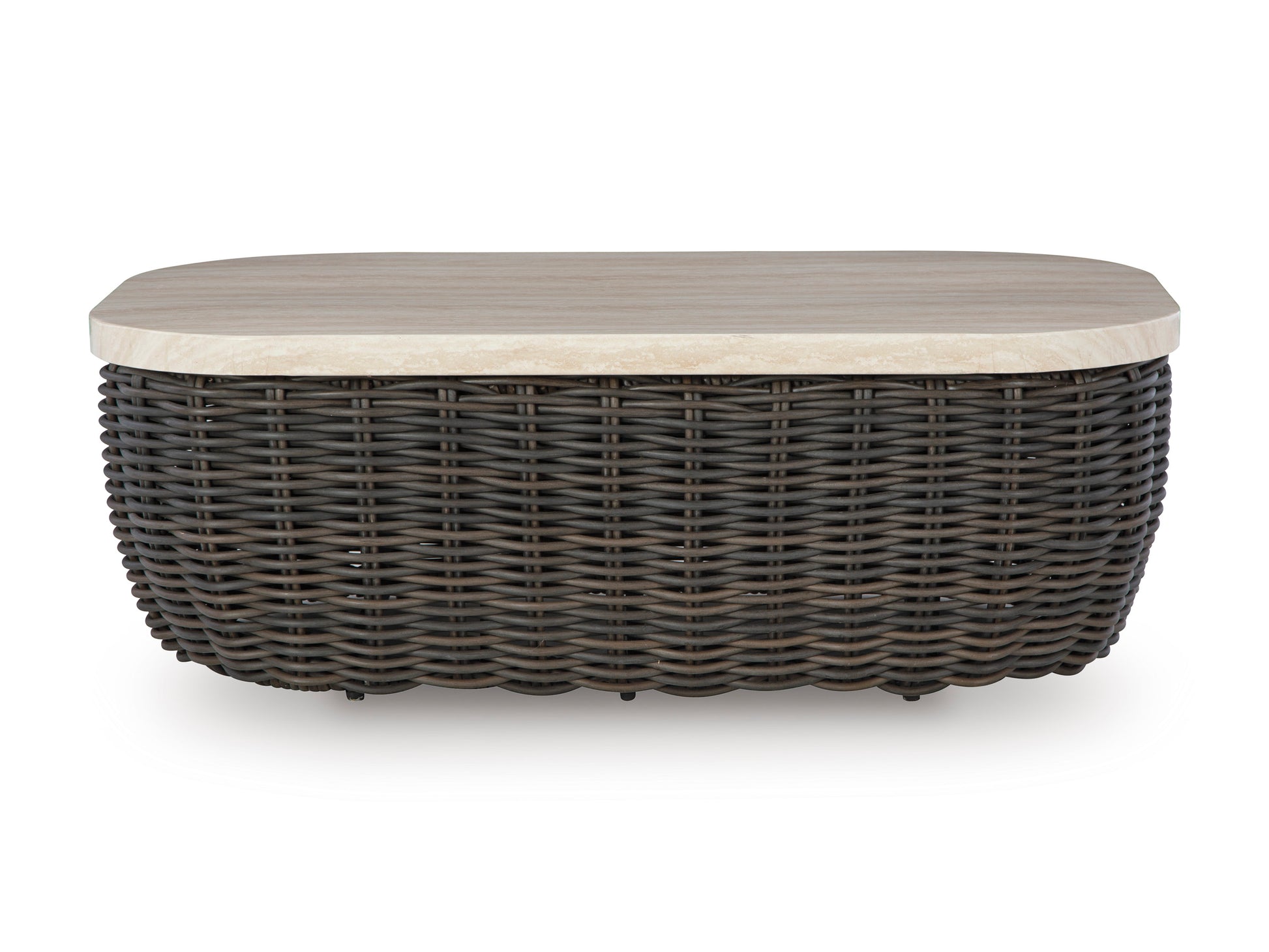 Ashley Kimora Outdoor Patio Rectangular Cocktail Table
