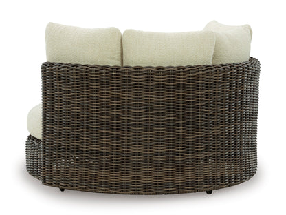 Kimora Outdoor Swivel Lounge Chair