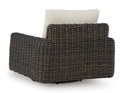 Kimora Outdoor Swivel Glider Lounge Chair