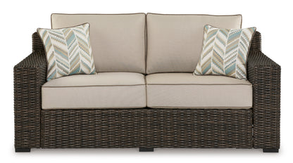 Coastline Outdoor Loveseat with Cushion