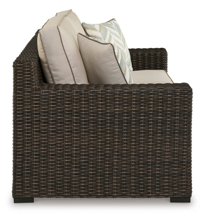 Coastline Outdoor Loveseat with Cushion
