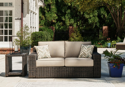 Coastline Outdoor Loveseat with Cushion