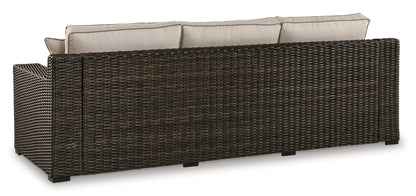 Ashley Coastline Outdoor Patio Sofa with Cushion