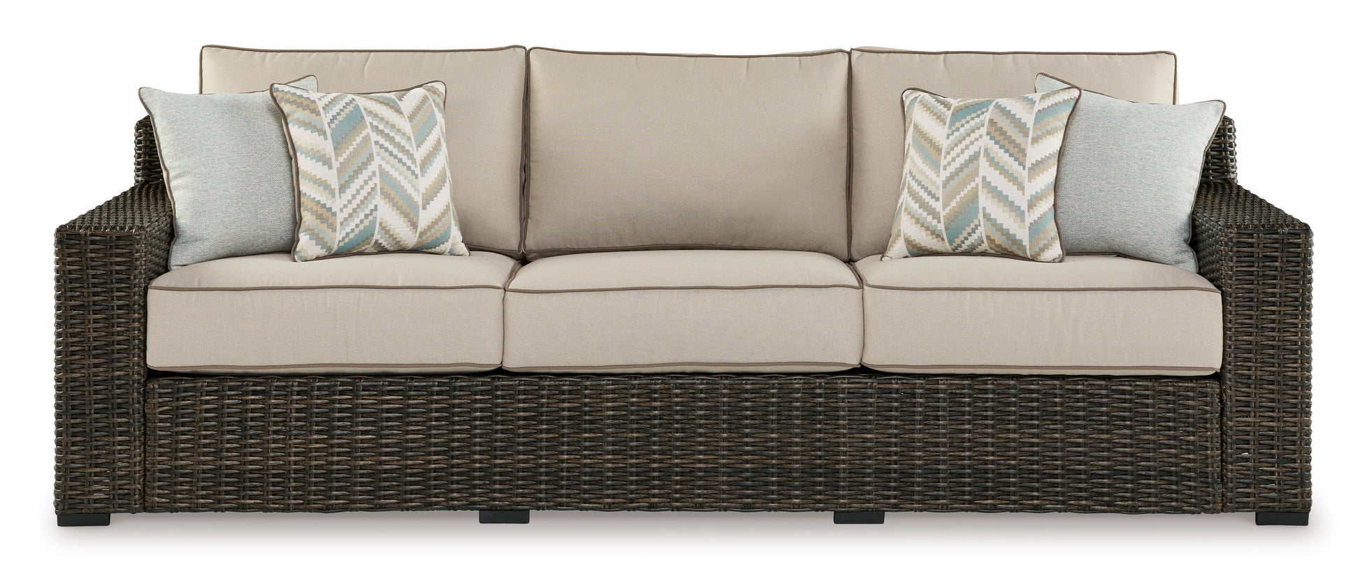 Ashley Coastline Outdoor Patio Sofa with Cushion