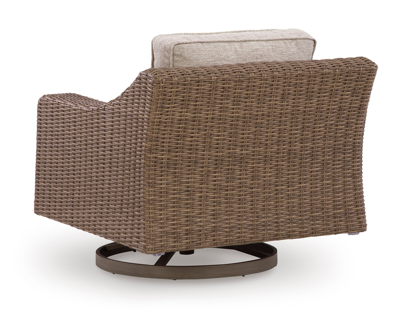 Ashley Revare Beach Outdoor Patio Swivel Lounge w/ Cushion