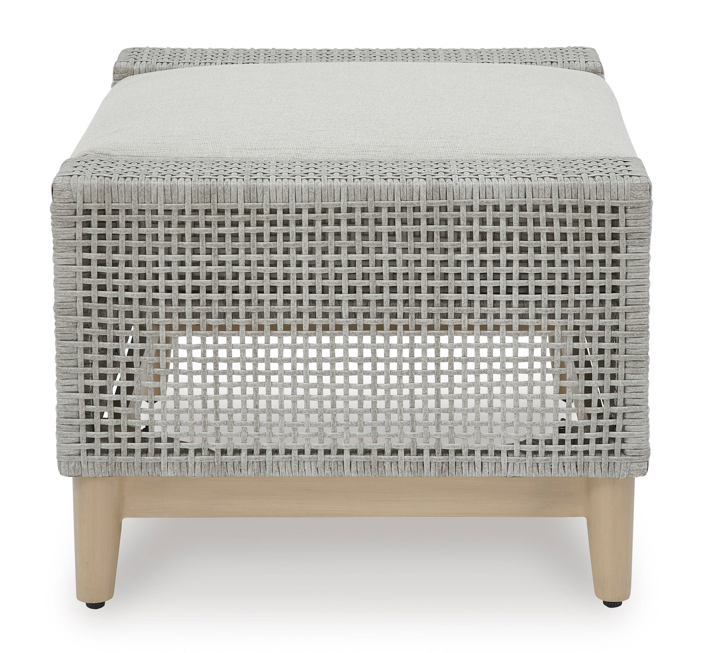Ashley Seton Creek Outdoor Patio Ottoman with Cushion