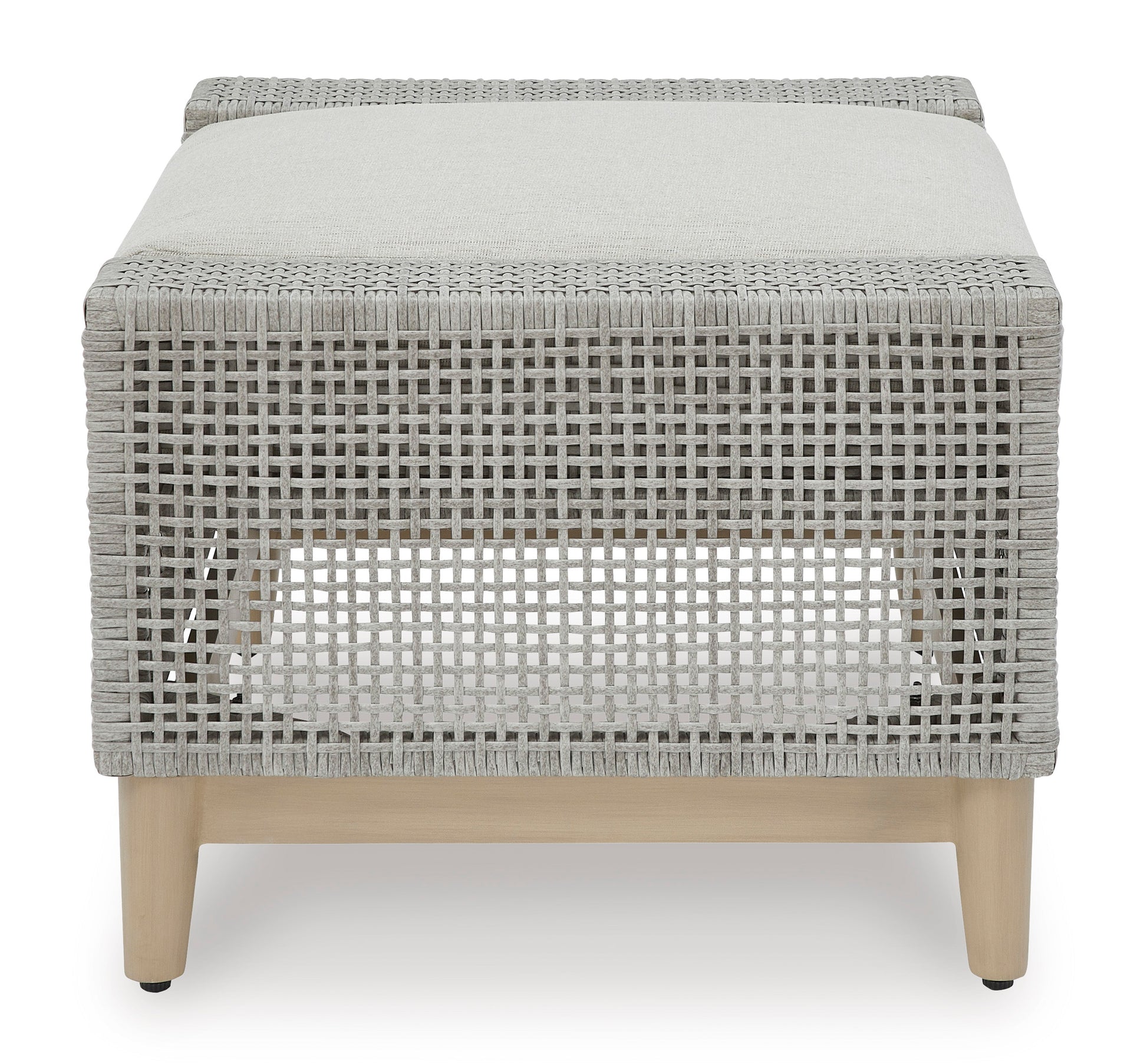 Ashley Seton Creek Outdoor Patio Ottoman with Cushion