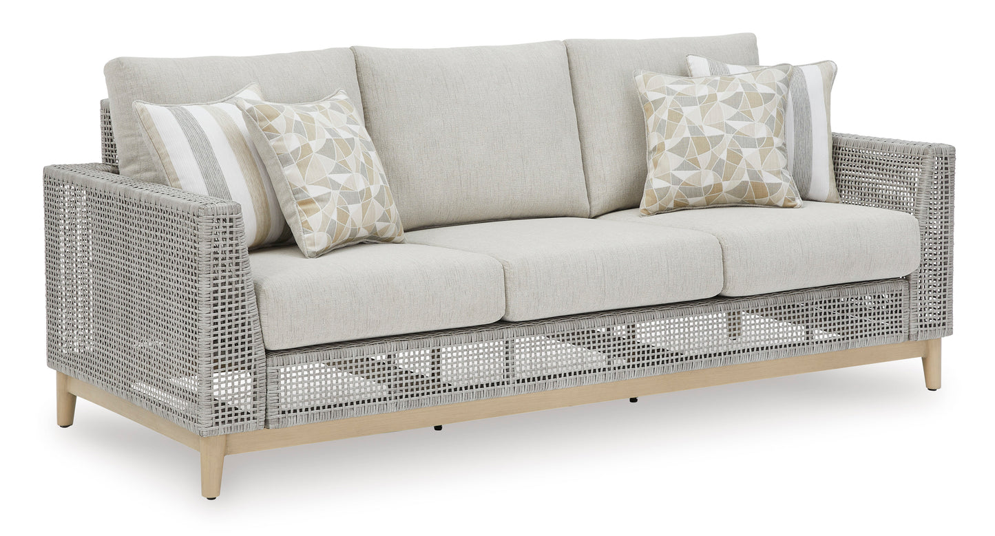 Ashley Seton Creek Outdoor Patio Sofa with Cushion