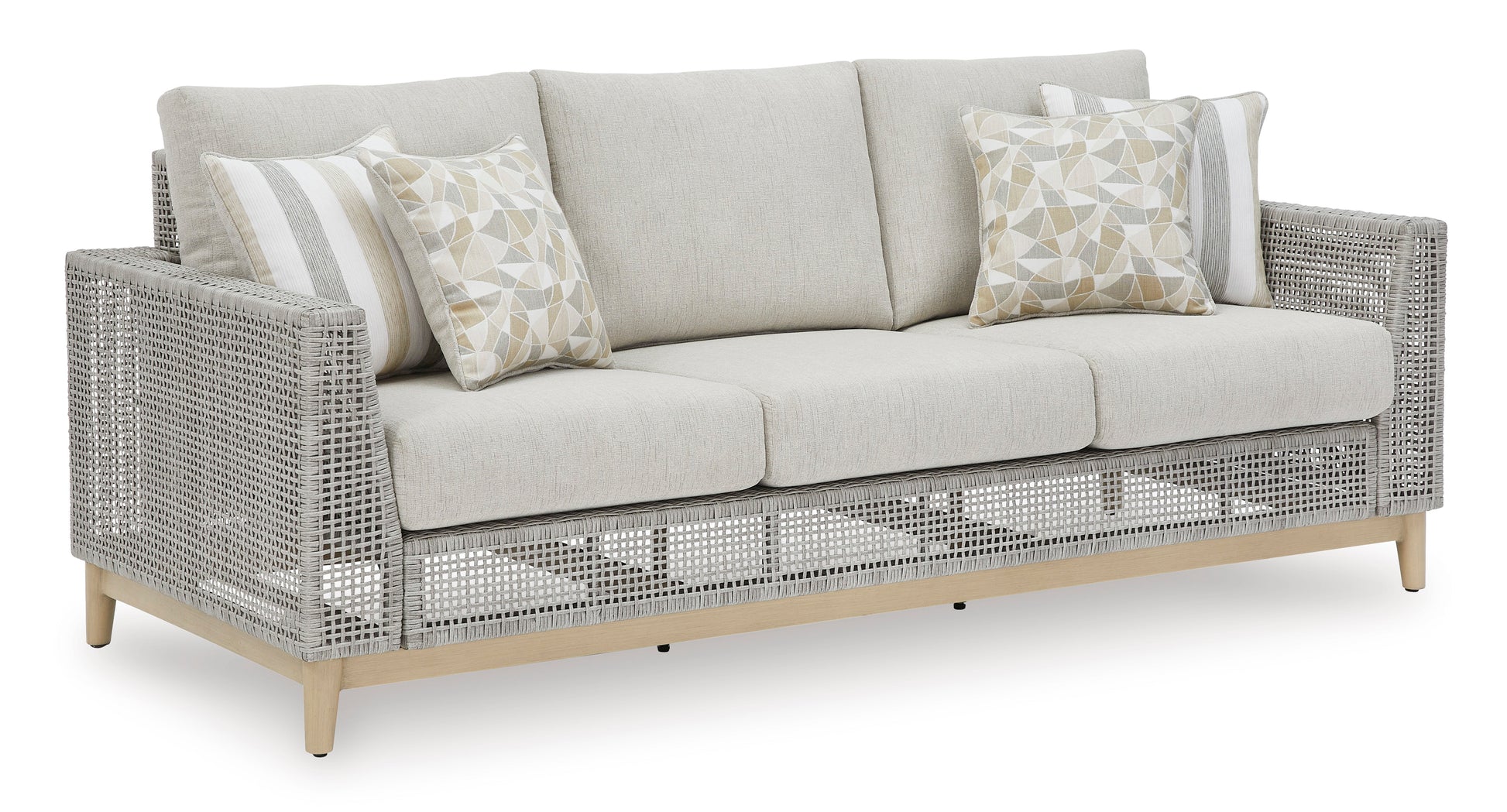 Ashley Seton Creek Outdoor Patio Sofa with Cushion