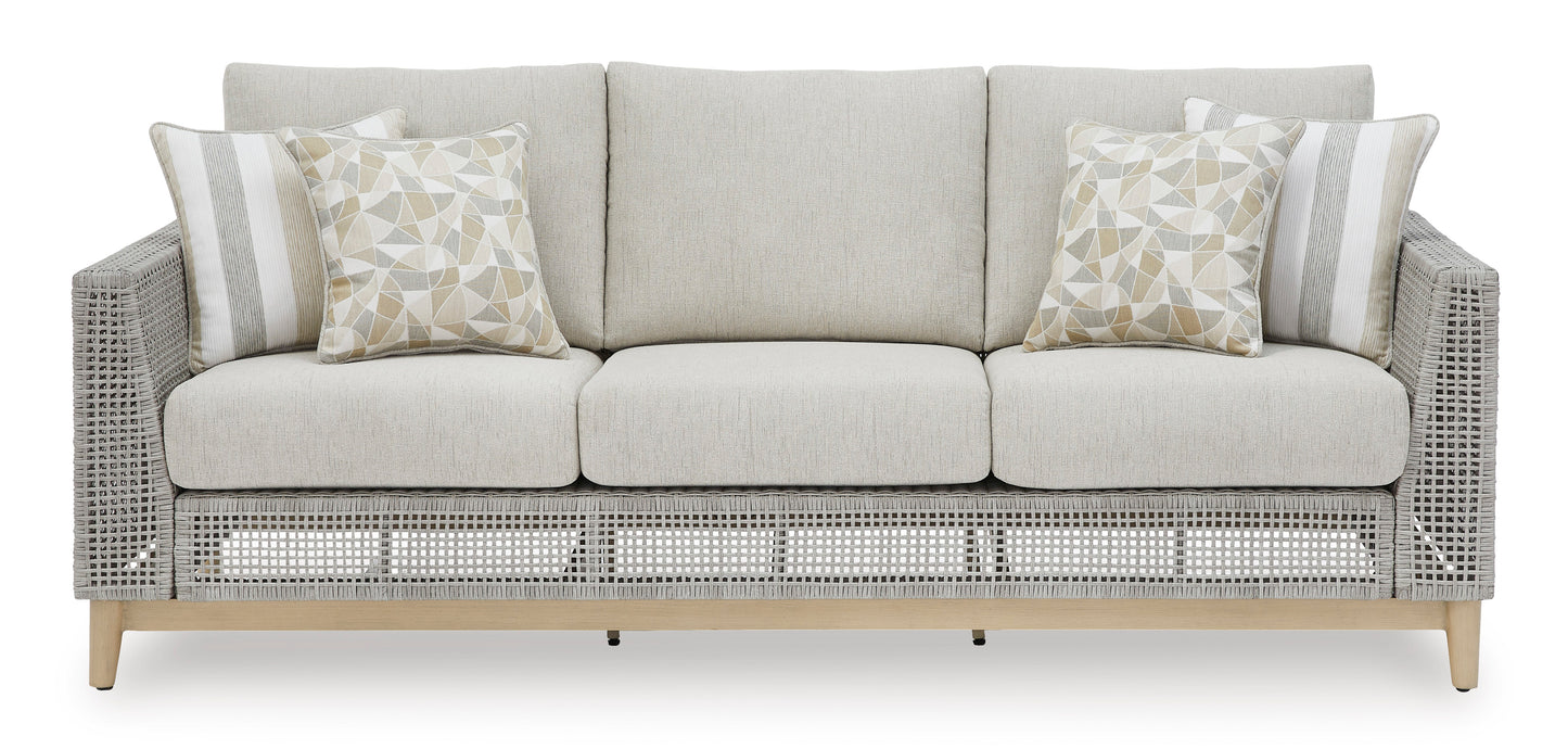 Ashley Seton Creek Outdoor Patio Sofa with Cushion