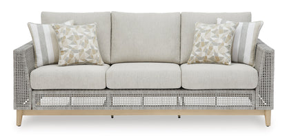 Ashley Seton Creek Outdoor Patio Sofa with Cushion