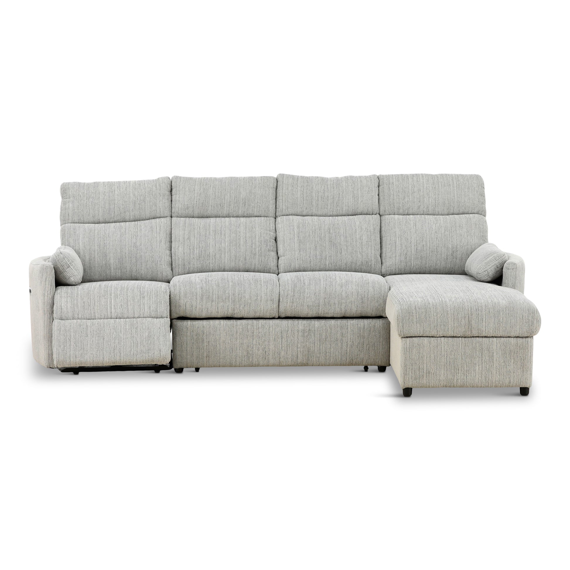 Chamberlain 3-Piece Power Reclining Sectional with Pullout Bed
