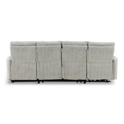 Chamberlain 3-Piece Power Reclining Sectional with Pullout Bed