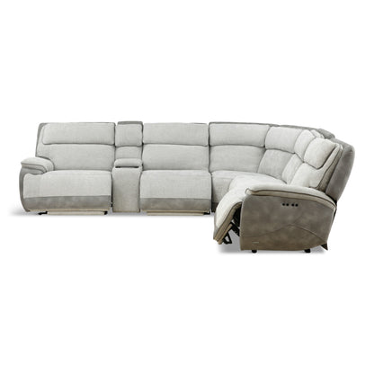 Belvedere 6-Piece Power Reclining Sectional