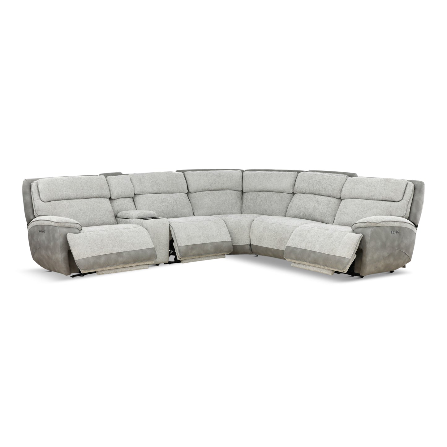 Belvedere 6-Piece Power Reclining Sectional