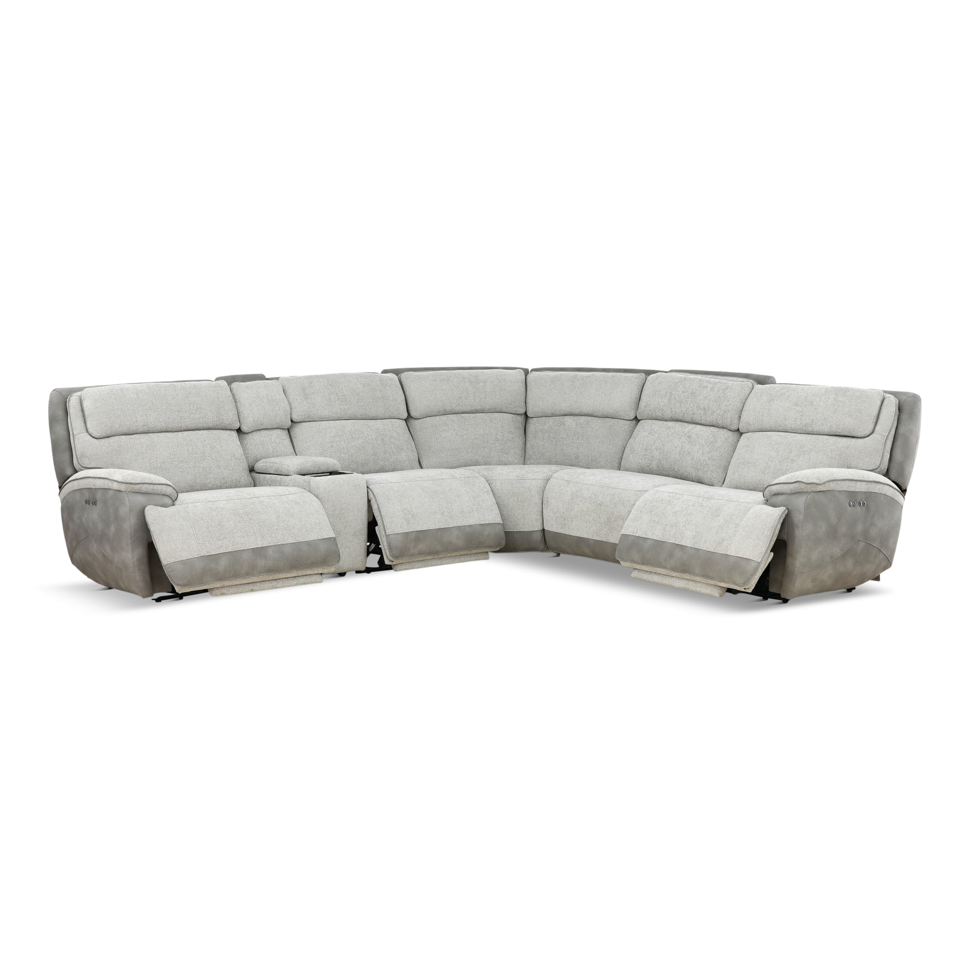 Belvedere 6-Piece Power Reclining Sectional