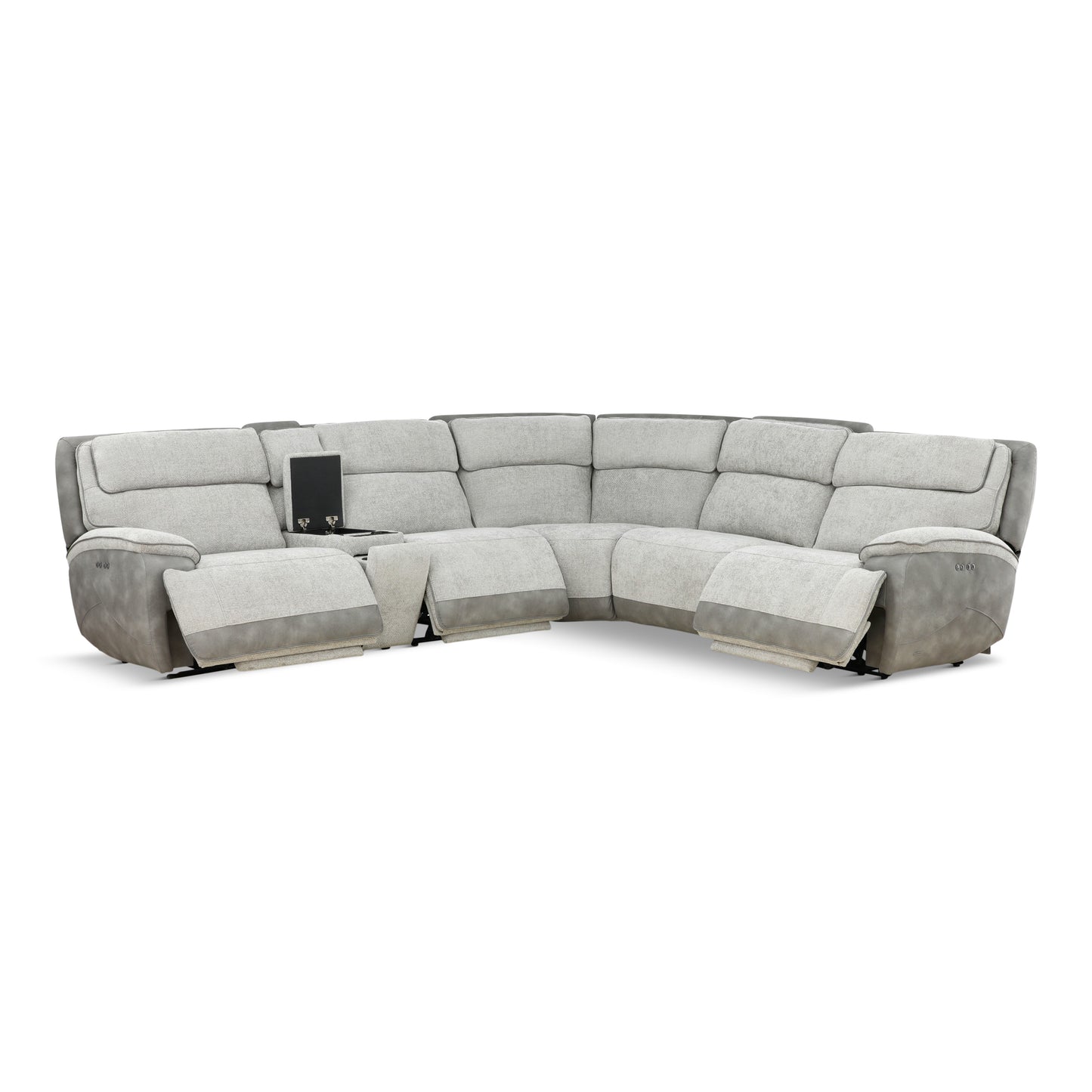 Belvedere 6-Piece Power Reclining Sectional
