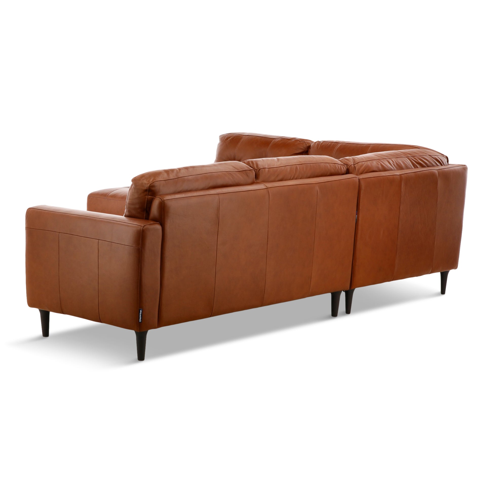 Alaric 3-Piece Left-Facing Leather Sectional
