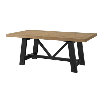 Ashland Trestle dining (1-18" leaf)