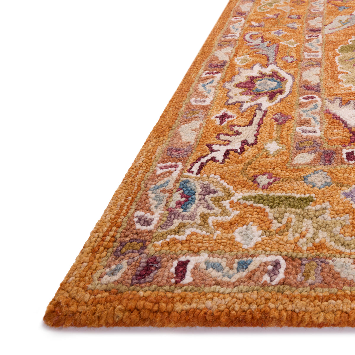 Padma Orange/Multi-Colored Rug
