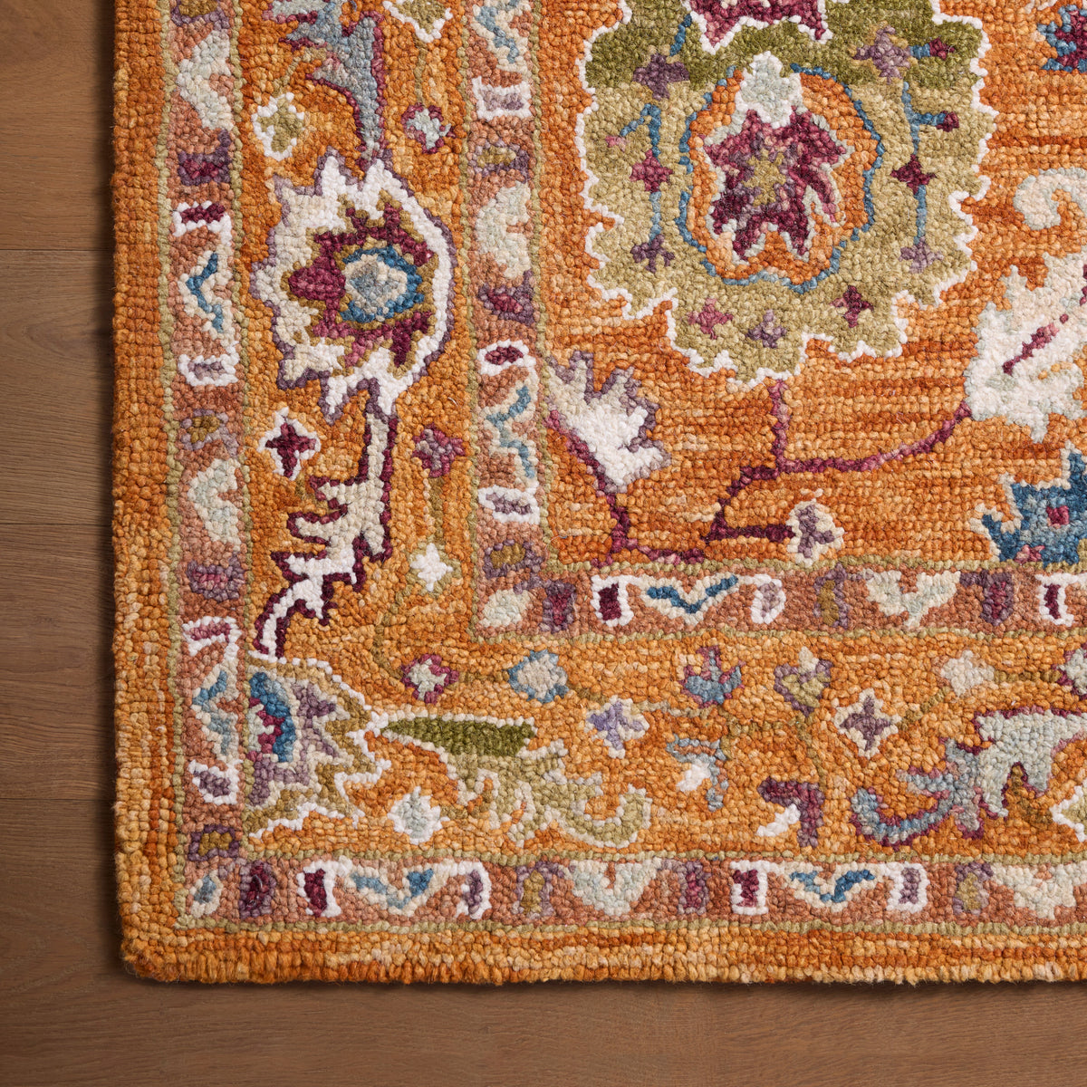 Padma Orange/Multi-Colored Rug