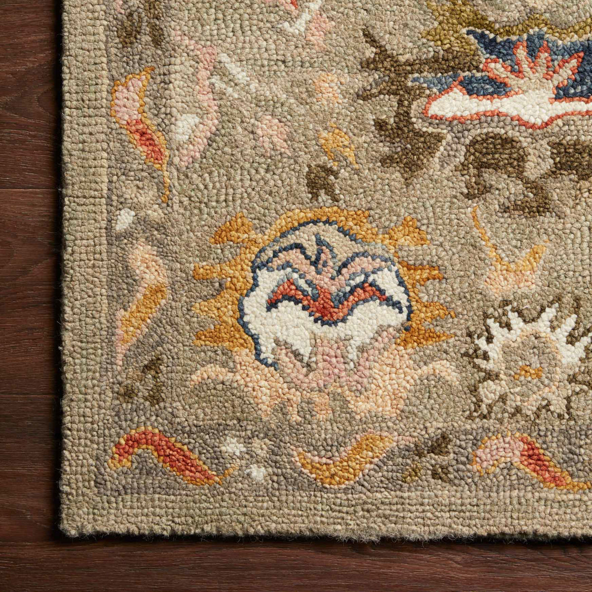 Padma Grey/Multi-Colored Rug