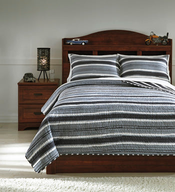 Merlin 3-Piece Full Coverlet Set